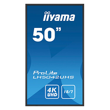 Avis iiyama 49.5" LED - ProLite LH5042UHS-B3