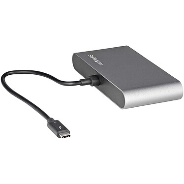 Buy StarTech.com Thunderbolt 3 Dual Display Dock 4K 60Hz HDMI + 2x USB-A + Gigabit Ethernet