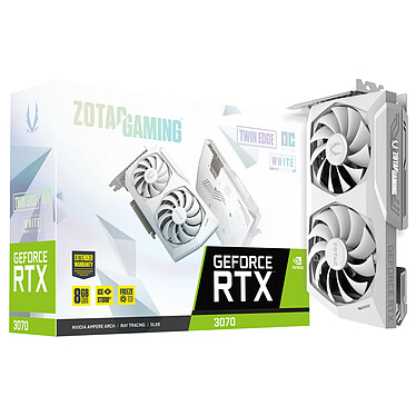 ZOTAC GeForce RTX 3070 Twin Edge OC Edición Blanca LHR