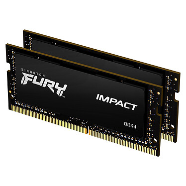 Kingston FURY Impact SO-DIMM 32 Go (2 x 16 Go) DDR4 3200 MHz CL20 (KF432S20IB1K2/32)