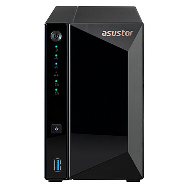 ASUSTOR Drivestor 2 Pro AS3302T Barebone Serveur NAS 2 baies - Realtek RTD1296 2 Go DDR4 LAN 2.5 GbE