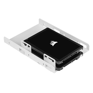 Acheter Corsair Support pour 2 SSD 2.5'' dans baie 3.5'' - Blanc
