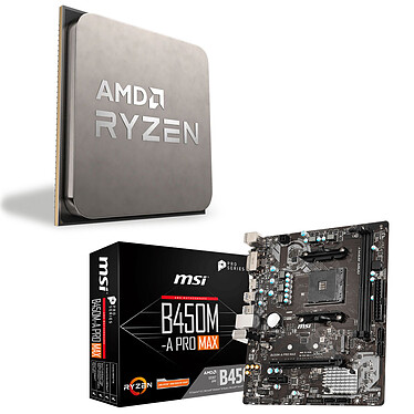 Kit Upgrade per PC AMD Ryzen 5 3600 MSI B450M-A PRO MAX