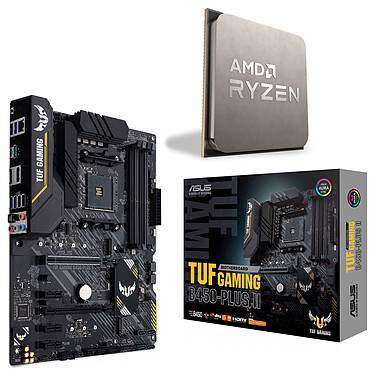Kit de actualización de PC AMD Ryzen 5 3600 ASUS TUF GAMING B450-PLUS II