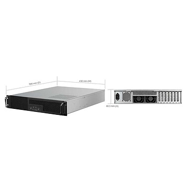 Acheter SilverStone Rackmount Server RM23-502