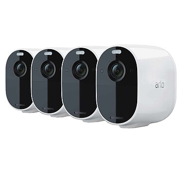 Cámara Arlo Essential Pack 4 Spotlight (blanco) Pack de 4 cámaras inalámbricas Full HD, resistentes al agua y con visión nocturna