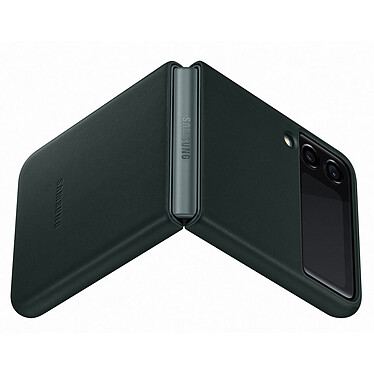 Samsung Leather Case Galaxy Z Flip 3 Green