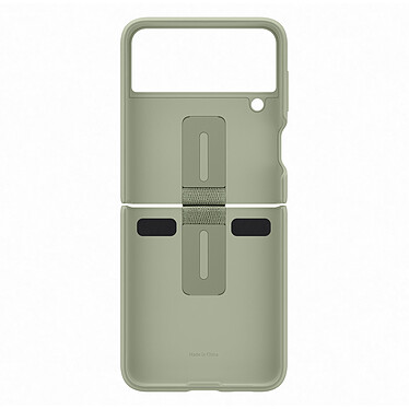 Acheter Samsung Coque Silicone Anneau Vert Olive Galaxy Z Flip 3