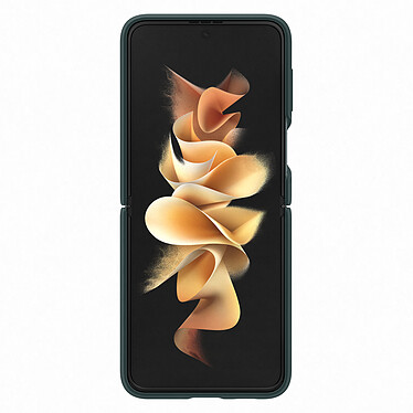 Samsung Coque Silicone Anneau Vert Galaxy Z Flip 3 pas cher