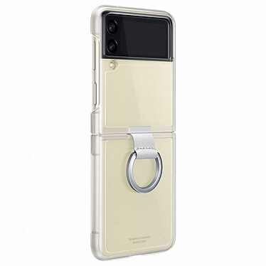 Samsung Galaxy Z Flip 3 Custodia ad anello trasparente