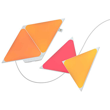 NANOLEAF SHAPES Kit de inicio de triángulos (4 piezas)