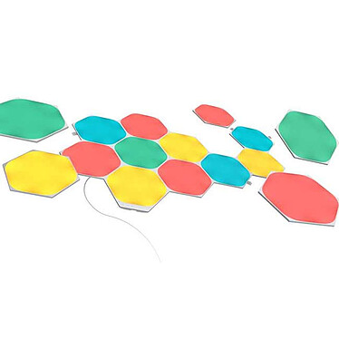 Starter Kit di forme esagonali Nanoleaf Shapes (15 pezzi)