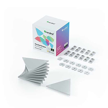 Pack de expansión de mini triángulos de Nanoleaf Shapes (10 piezas) a bajo precio