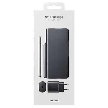 Samsung Galaxy Z Fold3 Note Pack Pack 3-en-1 avec étui à rabat, S Pen Fold Edition et chargeur rapide pour Samsung Galaxy Z Fold 3