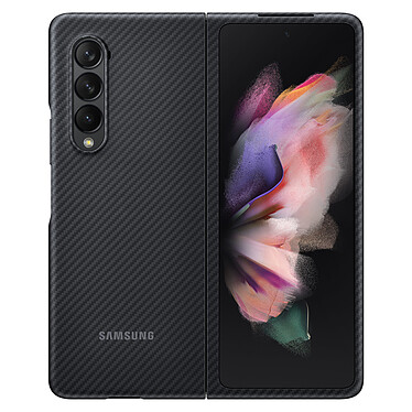 Samsung Coque Aramide Noir Galaxy Z Fold3