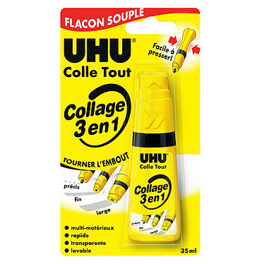 UHU Colle Collage 3 en 1 35 ml