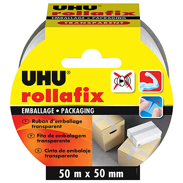 UHU Rollafix Transparent Packaging Tape