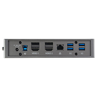 Acquista StarTech.com USB 3.0 Hybrid Dual Monitor 4K 60Hz Docking Station (DK30A2DHUUE)