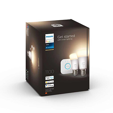 Review Philips Hue White Ambiance Starter Kit E27 A60 9.5 W Bluetooth x 2