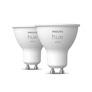 Philips Hue Bianco GU10 5.5 W Bluetooth x 2