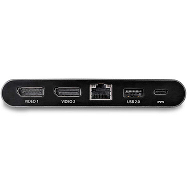 Nota StarTech.com USB Type-C Doppia DisplayPort 4K Docking Station per notebook