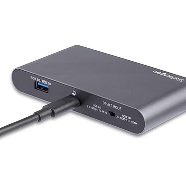 Estación de acoplamiento para portátiles USB Type-C Dual DisplayPort 4K de StarTech.com a bajo precio