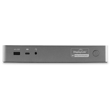 Nota StarTech.com DisplayPort/HDMI doppio display 4K 60 Hz Docking Station per notebook USB-C/A