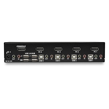 Comprar Conmutador KVM DisplayPort 4K 60 Hz de StarTech.com con hub USB 2.0 integrado