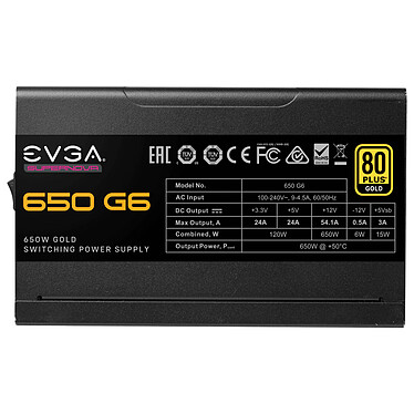 Avis EVGA SuperNOVA 650 G6