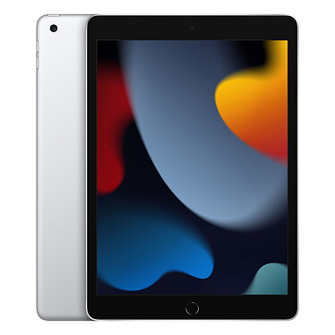 Apple iPad (2021) 64 Go Wi-Fi Argent Tablette Internet - Apple A13 Bionic 64 bits - eMMC 64 Go - Écran Retina 10.2" - Wi-Fi AC / Bluetooth 4.2 - Webcam - Lightning - iPadOS 15