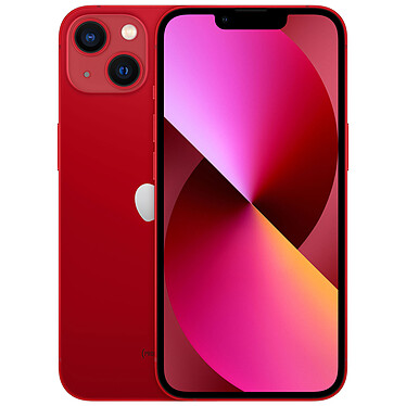 Apple iPhone 13 256 Go (PRODUCT)RED Smartphone 5G-LTE IP68 Dual SIM - Apple A15 Bionic Hexa-Core - RAM 4 Go - Ecran Super Retina XDR OLED 6.1" 1170 x 2532 - 256 Go - NFC/Bluetooth 5.0 - iOS 15