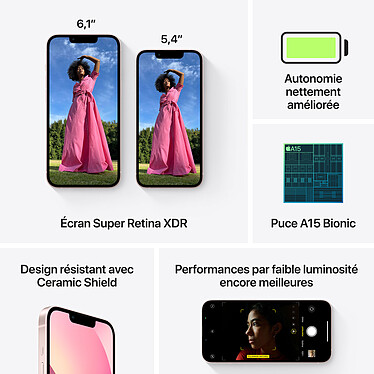 Acheter Apple iPhone 13 mini 512 Go Rose (v1)