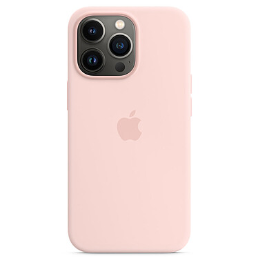 Custodia in silicone Apple con MagSafe rosa gesso per Apple iPhone 13 Pro