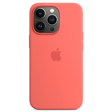 Custodia in silicone Apple con MagSafe Rosa Pomelo Apple iPhone 13 Pro