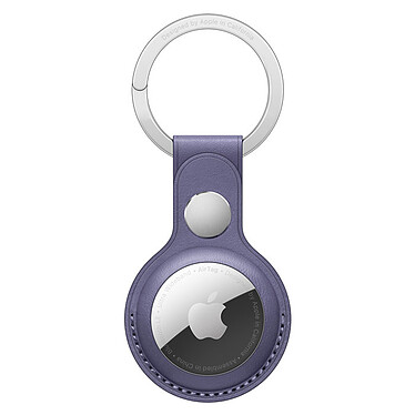 Apple AirTag Wisteria Leather Key Ring