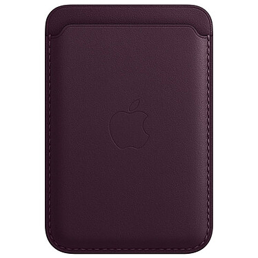 Apple iPhone Leather Wallet with MagSafe Cerise Noire iPhone 13 / 13 mini / 13 Pro / 13 Pro Max