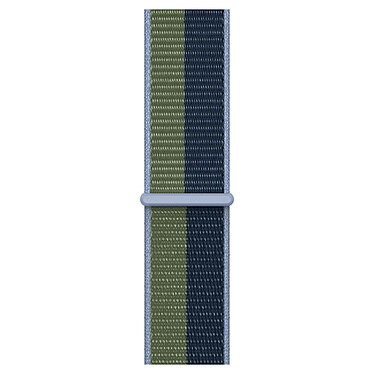 Cinturino Apple Sport Loop 45mm Blu abisso/Verde muschio - Regular
