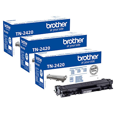 Brother TN-2420 x3 (negro)