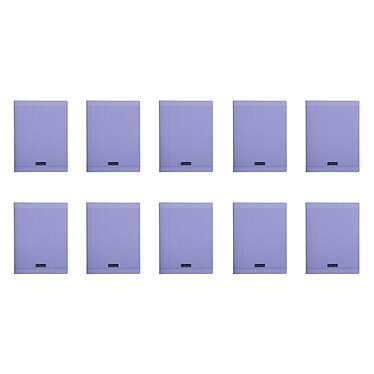 Calligraphe 8000 Polypro Notebook 96 pages 24 x 32 cm seyes large squares Violet (x10)