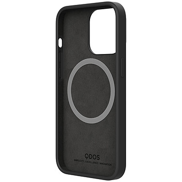 QDOS Case Touch Pure avec Snap Noir pour iPhone 13 Pro