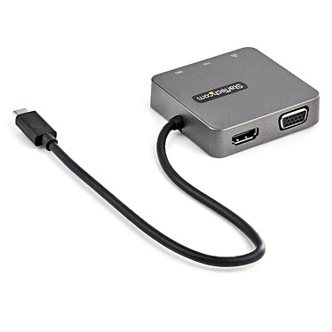 StarTech.com Station d'accueil / Adaptateur multiport USB-C/HDMI/VGA/GbE pour ordinateur portable