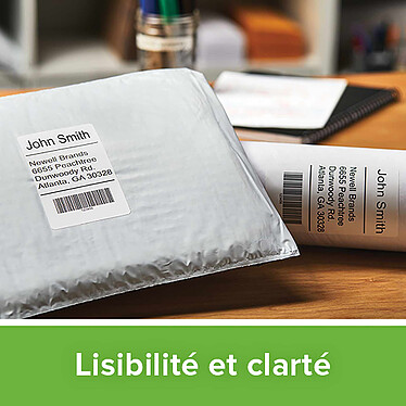 DYMO Pack de 2x 130 Etiquettes Adresse LabelWriter - 89 x 28 mm pas cher