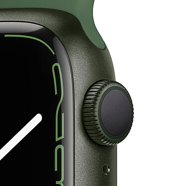 Avis Apple Watch Series 7 GPS Aluminium Green Sport Band 41 mm