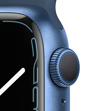 Avis Apple Watch Series 7 GPS Aluminum Abyss Blue Sport Band 41 mm