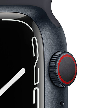 Avis Apple Watch Series 7 GPS + Cellular Aluminium Midnight Sport Band 45 mm · Reconditionné