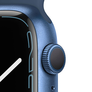 Avis Apple Watch Series 7 GPS Aluminum Abyss Blue Sport Band 45 mm