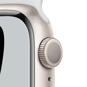 Avis Apple Watch Nike Series 7 GPS Aluminium Lumière Stellaire Bracelet Sport 41 mm