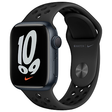 Apple Watch Nike Series 7 GPS Aluminum Midnight Sport Band 41 mm