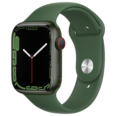 Apple Watch Series 7 GPS + Cellular Aluminium Vert Bracelet Sport 45 mm