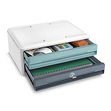 Buy CEP MooVup Secure Module 2 large drawers with lock (Green)